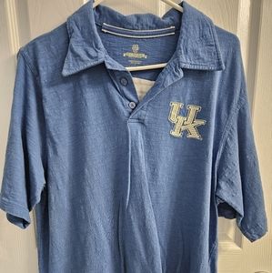 Womens University of Kentucky polo- like new- large
